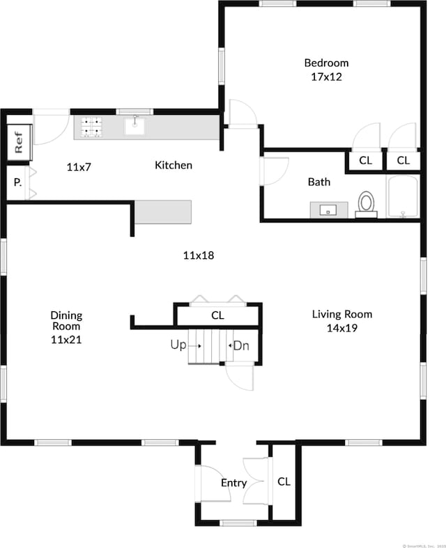 11 Margaret St, Norwalk, CT 06851 - view of floor plan / room layout