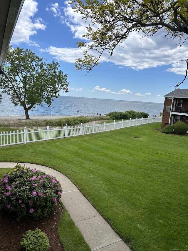 63 E Broadway Unit D, Milford, CT 06460 - view of yard featuring a water view