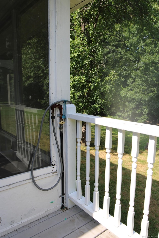 2337 Stanley St, New Britain, CT 06053 - view of wooden terrace
