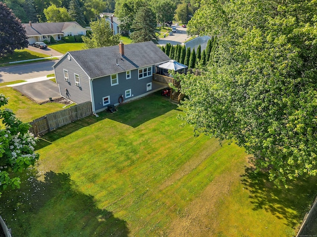 315 Judson Ave, Groton, CT 06355 - view from above of property