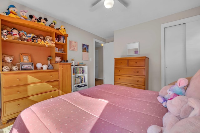 315 Judson Ave, Groton, CT 06355 - bedroom with a closet and ceiling fan