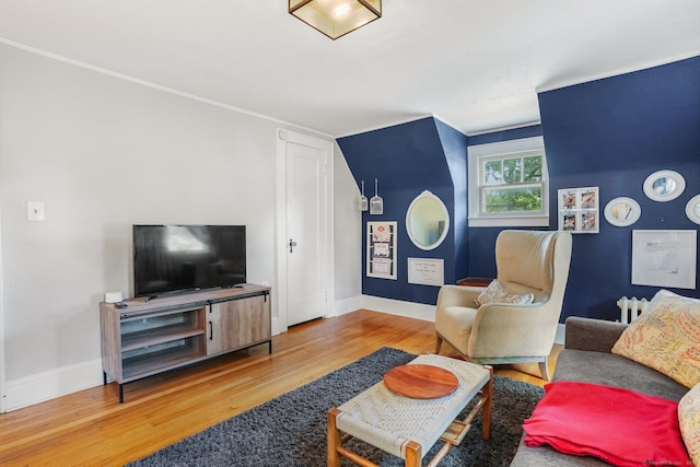 2 Clearview Ave, Norwalk, CT 06851 - living room featuring wood finished floors and baseboards