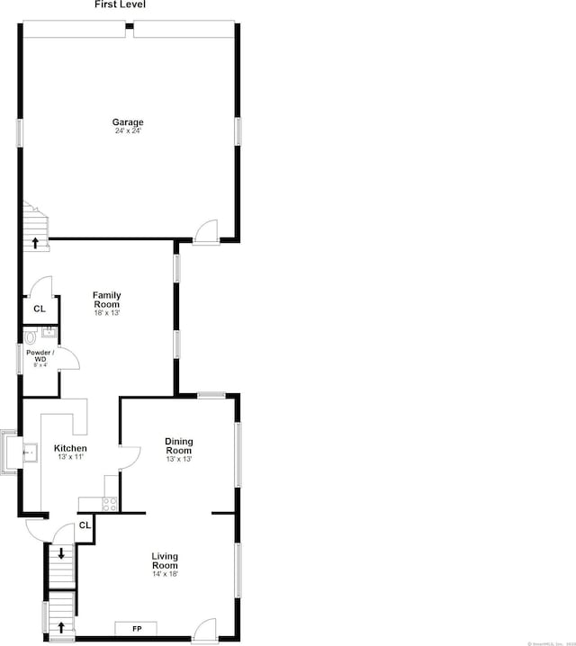 2 Clearview Ave, Norwalk, CT 06851 - view of room layout