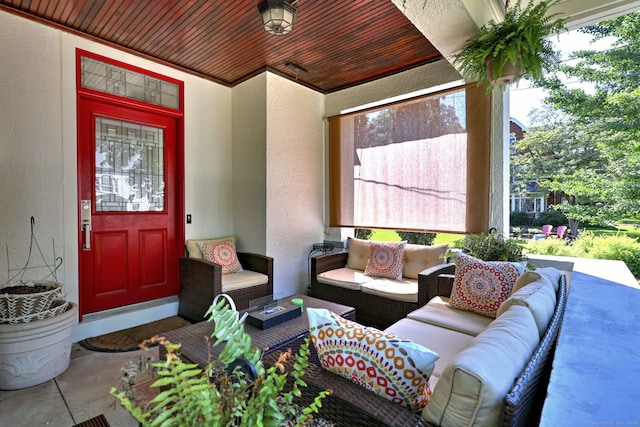 150 Westwood Rd, New Haven, CT 06515 - view of patio / terrace with an outdoor hangout area