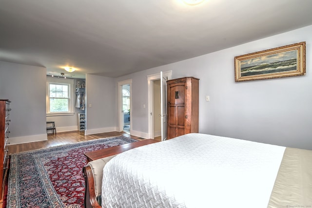 150 Westwood Rd, New Haven, CT 06515 - bedroom featuring wood finished floors and baseboards