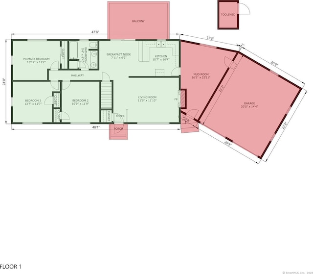 185 Hope Valley Rd, Hebron, CT 06231 - view of room layout