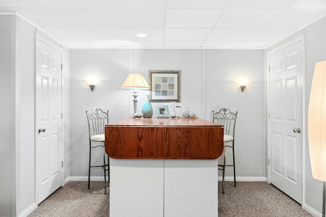 20 Lisbon Ter, Oxford, CT 06478 - office with a paneled ceiling and light carpet