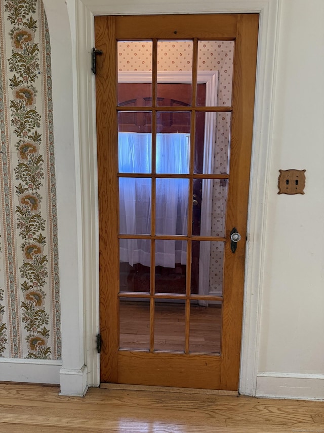 28 Maplerow Ave, Waterbury, CT 06705 - detailed view of wood finished floors and baseboards