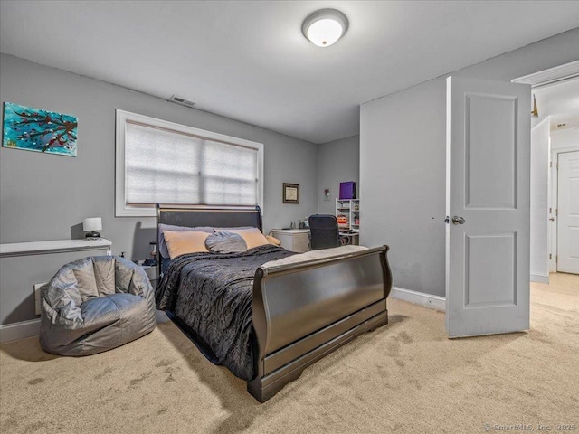 126 Conrad Dr, New Haven, CT 06515 - bedroom featuring light carpet and baseboards