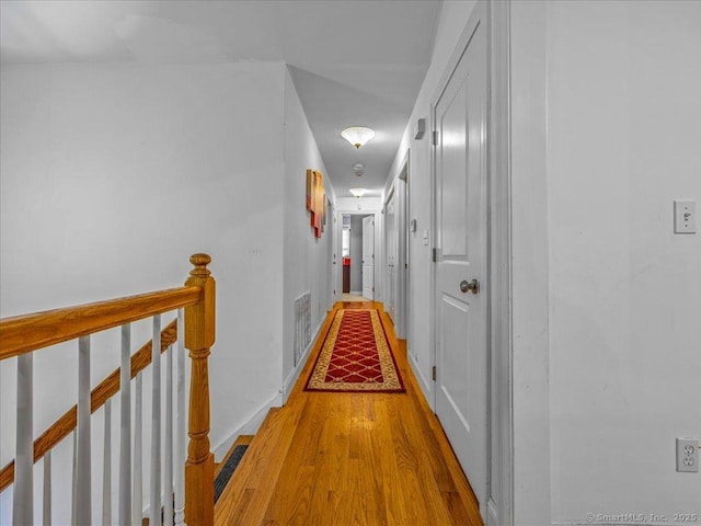 126 Conrad Dr, New Haven, CT 06515 - hall with wood finished floors and baseboards