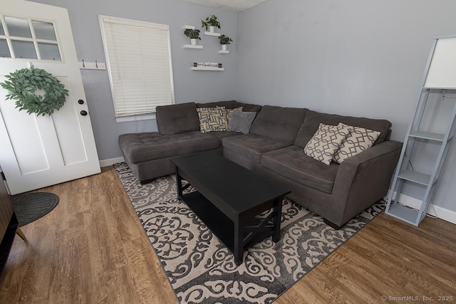18 Hull Dr, Southington, CT 06479 - living room with wood finished floors