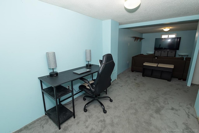 18 Hull Dr, Southington, CT 06479 - carpeted office space featuring a textured ceiling