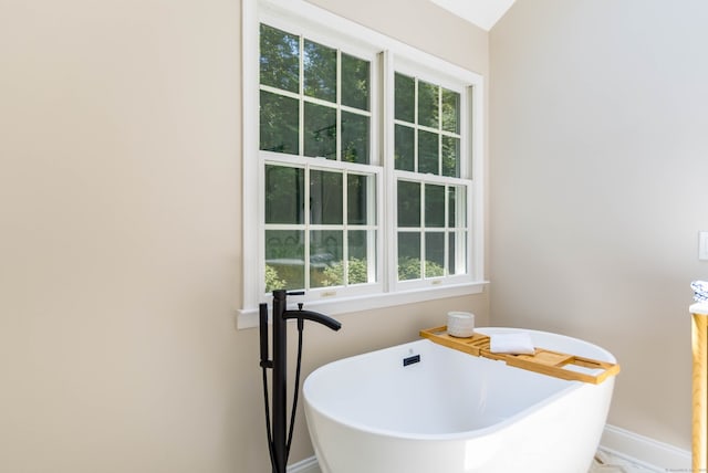 81 Salem Rd, Trumbull, CT 06611 - bathroom with a freestanding tub