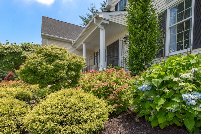 81 Salem Rd, Trumbull, CT 06611 - view of property exterior with a shingled roof