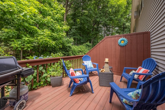 250 Summer St Unit 29, Southington, CT 06479 - wooden terrace with grilling area