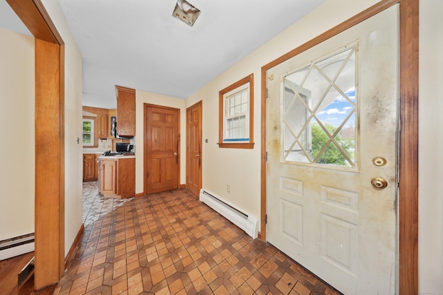 120 Knowles Ave, Southington, CT 06479 - entryway featuring a baseboard heating unit