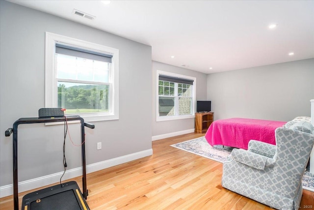 11 Tall Oaks Dr Unit 11, New Milford, CT 06776 - bedroom with light wood-style flooring and recessed lighting