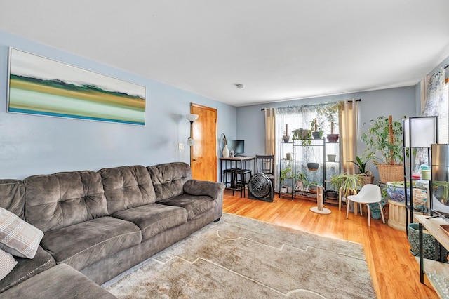 70 Sage Ave, Bridgeport, CT 06610 - living area with wood finished floors