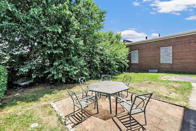 70 Sage Ave, Bridgeport, CT 06610 - view of patio / terrace with outdoor dining space