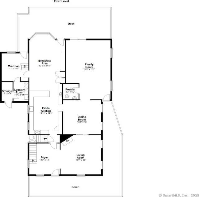 14 Highview Ave, Greenwich, CT 06870 - view of floor plan / room layout