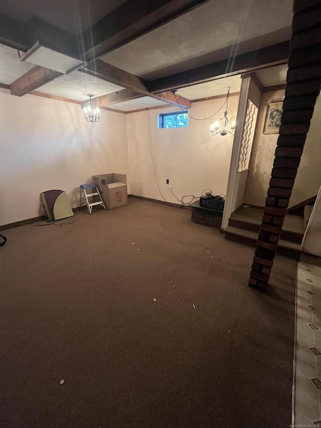 260 Capitol Ave, Waterbury, CT 06705 - basement featuring carpet flooring
