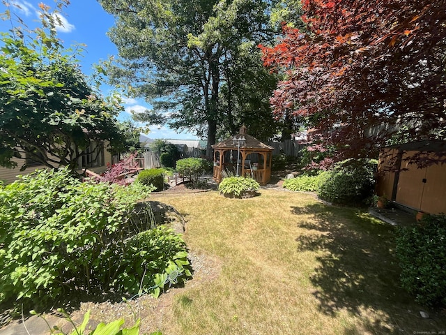 260 Capitol Ave, Waterbury, CT 06705 - view of yard featuring a gazebo