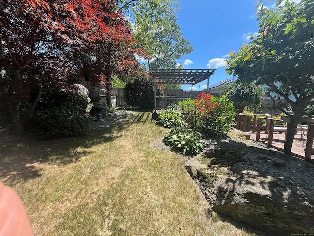 260 Capitol Ave, Waterbury, CT 06705 - view of yard featuring a pergola