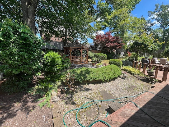 260 Capitol Ave, Waterbury, CT 06705 - view of yard with a gazebo