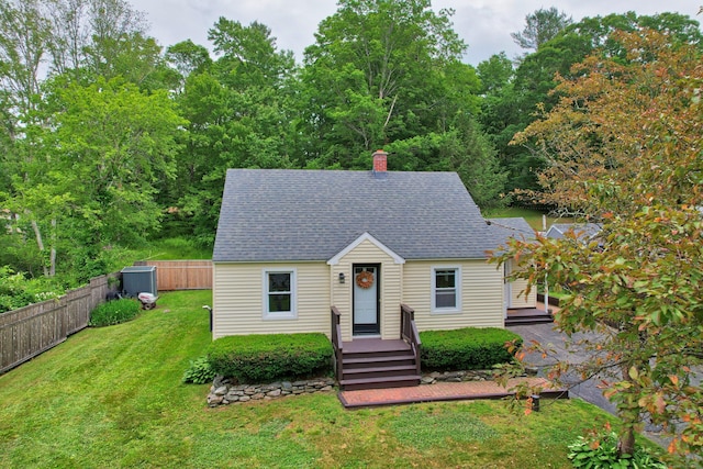 364 Clearview Ave, Harwinton, CT 06791 - cape cod home with a chimney and roof with shingles