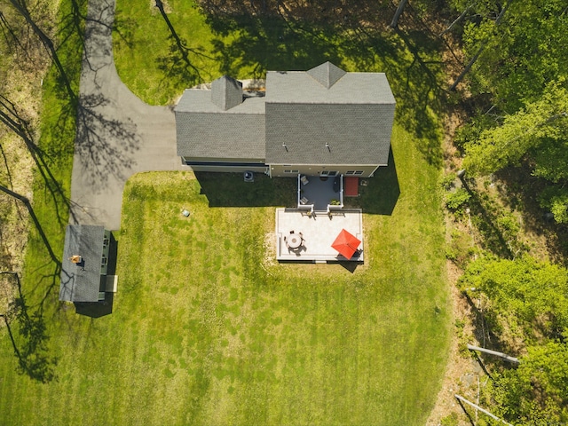 261 W St, Hebron, CT 06248 - view from above of property