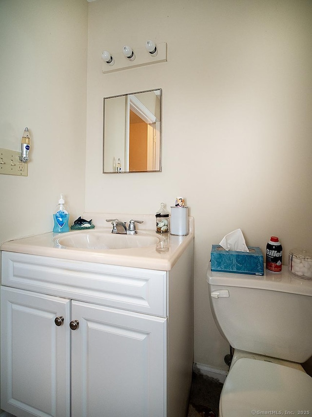 37 Landin St, Woodbridge, CT 06525 - bathroom with vanity and toilet