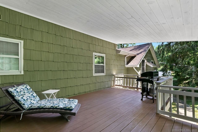20 Aspen Mill Rd, Ridgefield, CT 06877 - wooden terrace with area for grilling