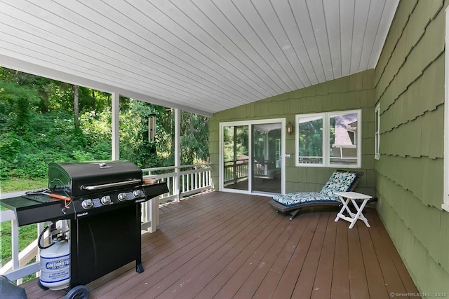 20 Aspen Mill Rd, Ridgefield, CT 06877 - wooden deck featuring grilling area