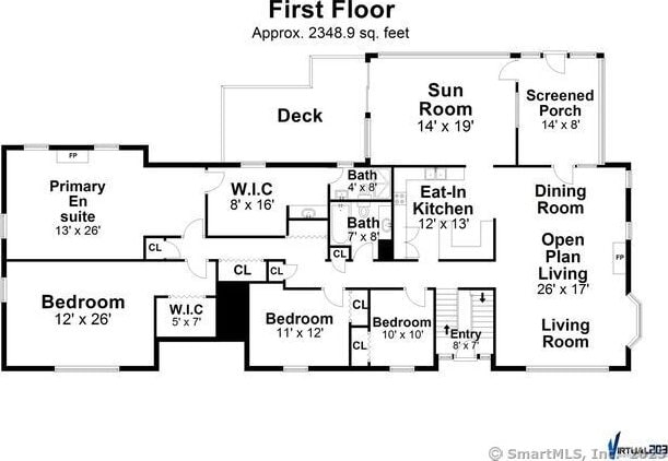 20 Aspen Mill Rd, Ridgefield, CT 06877 - view of room layout