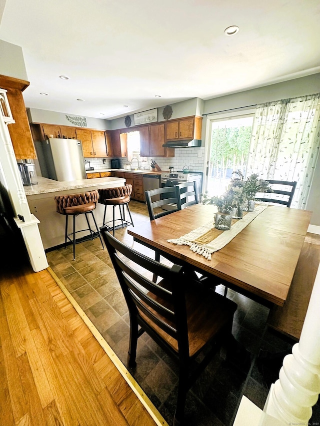 78 French St, Bristol, CT 06010 - dining room with healthy amount of natural light and recessed lighting