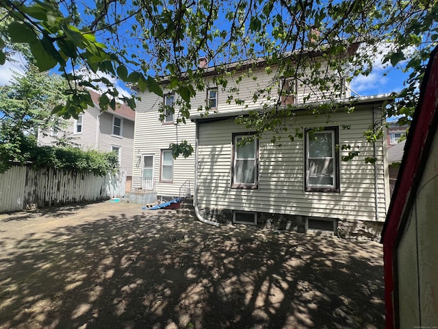 57 Milne St, Bridgeport, CT 06605 - rear view of property