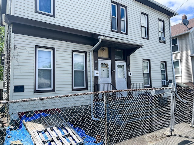 57 Milne St, Bridgeport, CT 06605 - view of front of house featuring cooling unit