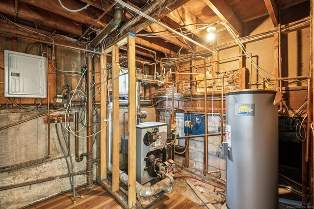 75 Atwood Hts, Thomaston, CT 06787 - utilities featuring gas water heater and electric panel
