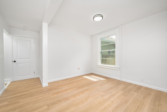 105 High St, Sprague, CT 06330 - empty room with light wood-style flooring