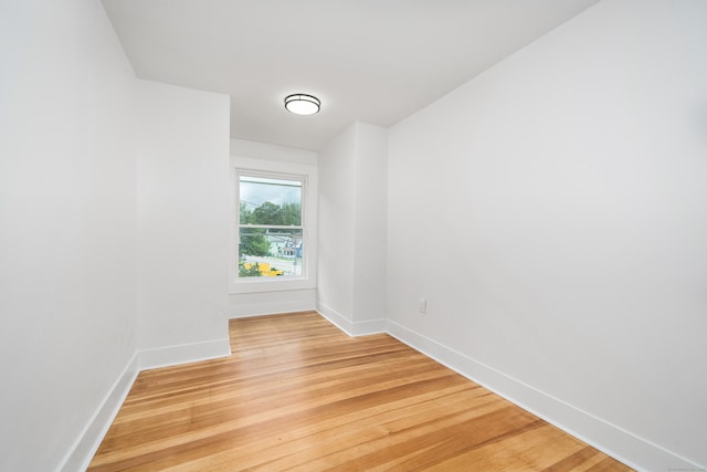 105 High St, Sprague, CT 06330 - spare room with light wood finished floors and baseboards