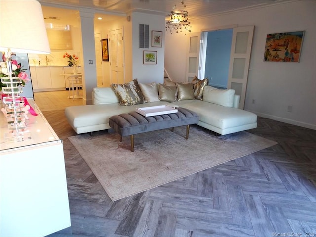350 Grovers Ave Unit 11A, Bridgeport, CT 06605 - living area featuring stairs