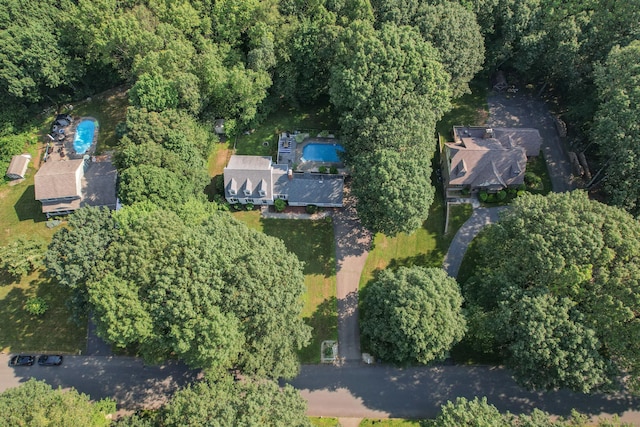 10 Heritage Dr, Prospect, CT 06712 - aerial overview of property's location with a heavily wooded area