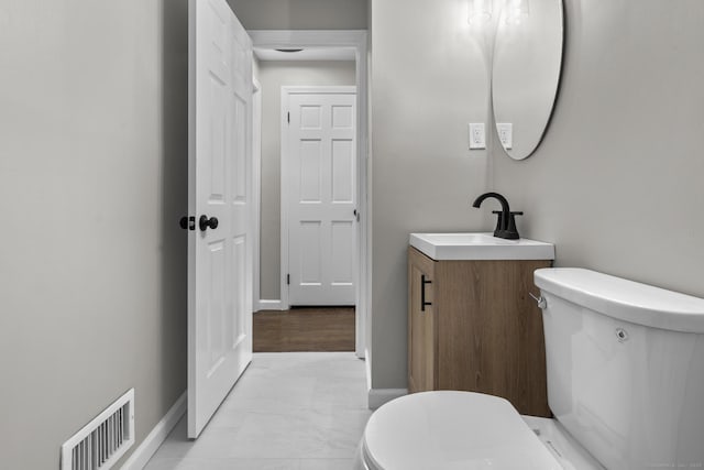 15 Burdette Pl, Milford, CT 06460 - bathroom featuring vanity and marble finish flooring