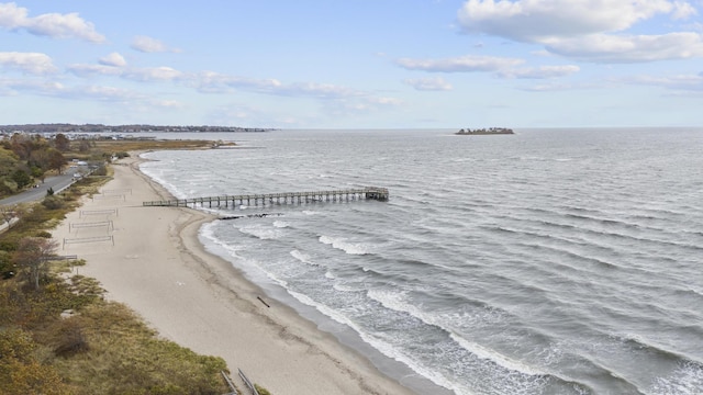15 Burdette Pl, Milford, CT 06460 - water view with local beach