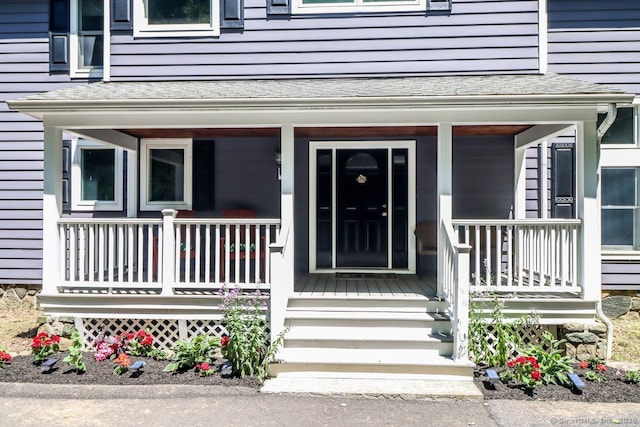 168 Cobble Rd, Kent, CT 06757 - view of exterior entry with a porch