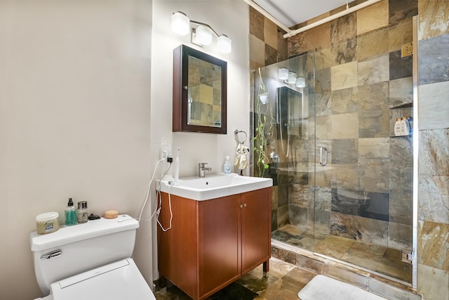 817 Grand Ave Unit 202, New Haven, CT 06511 - full bathroom with vanity and a stall shower
