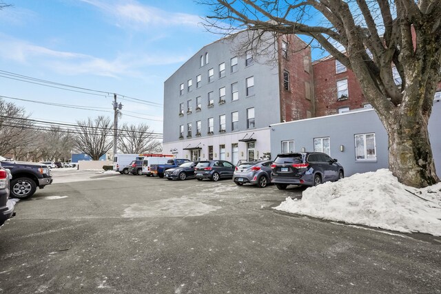 817 Grand Ave Unit 202, New Haven, CT 06511 - view of building exterior with uncovered parking