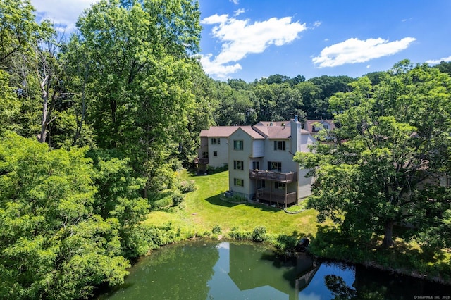 view of subject property