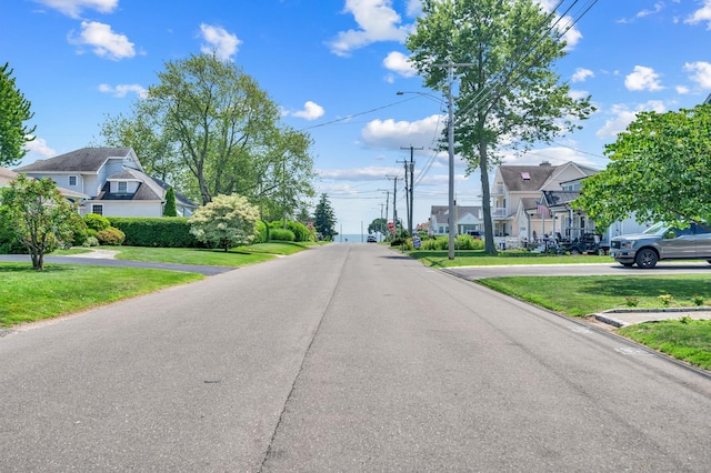 159 Jefferson St, Stratford, CT 06615 - view of asphalt street featuring street lights and a residential view