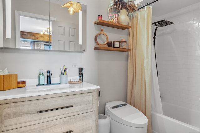 323 Carriage Crossing Ln Unit 323, Middletown, CT 06457 - bathroom featuring vanity and shower / bath combination with curtain